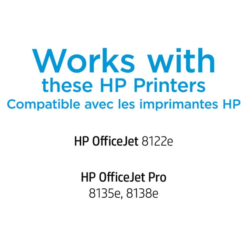 Cartouche d'encre couleur/noire 923 de HP (6C3Y6LN)