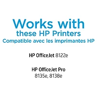 Cartouche d'encre couleur/noire 923 de HP (6C3Y6LN)