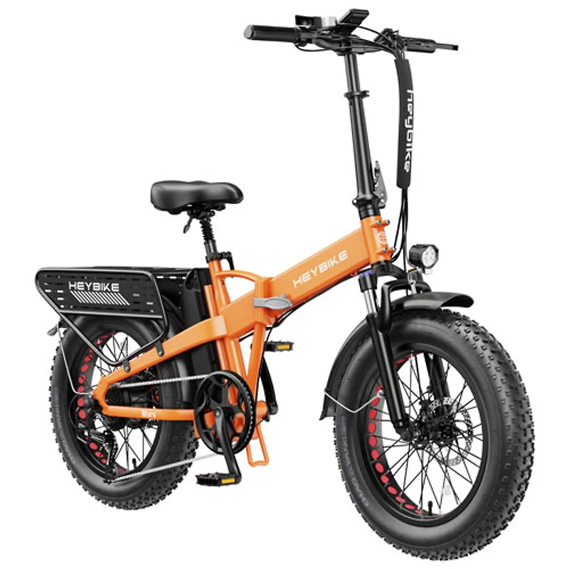 Heybike Mars 2.0 Foldable Fat-Tire Electric City Bike (750W Motor / 72.5 km Range / 45 km/h Top Speed
