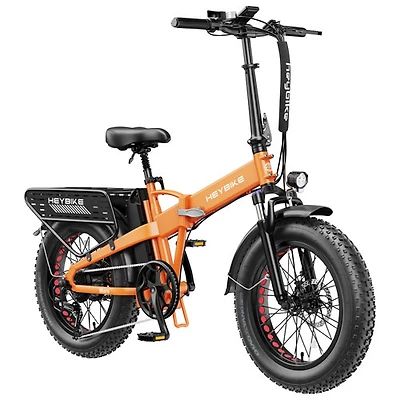 Heybike Mars 2.0 Foldable Fat-Tire Electric City Bike (750W Motor / 72.5 km Range / 45 km/h Top Speed