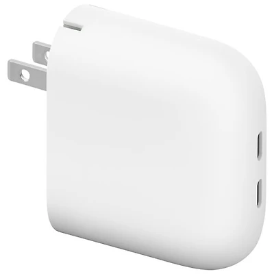 Google Pixel Flex 67W Dual USB-C Wall Charger - White