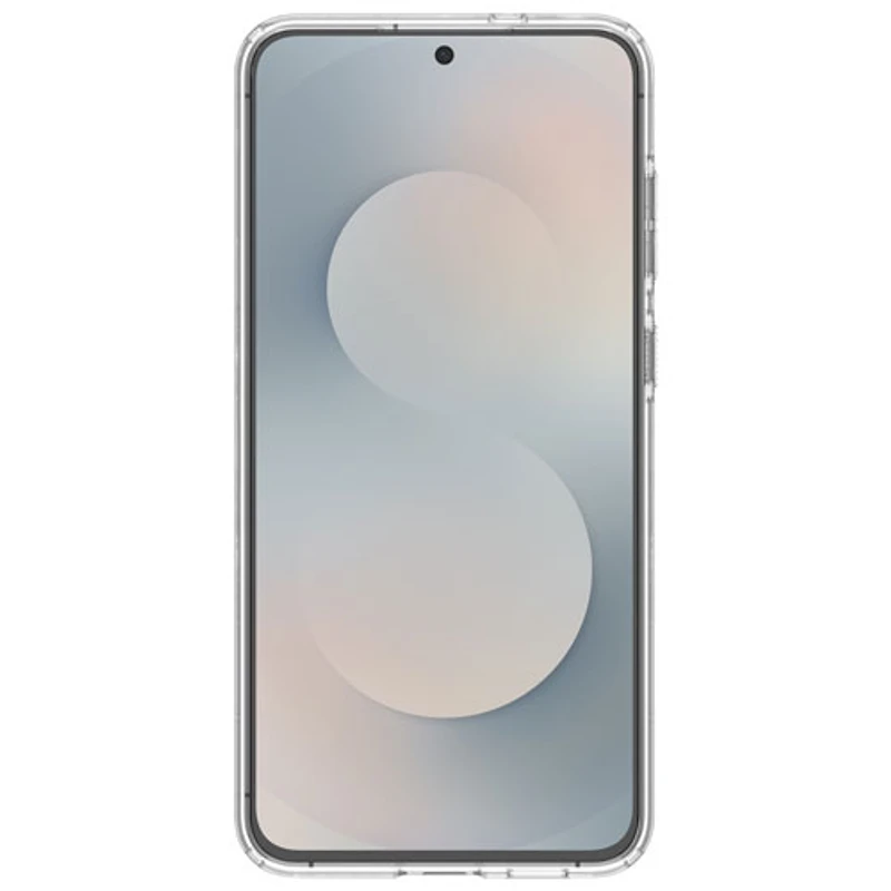 Étui rigide ajusté Crystal Flex MagFit de Spigen pour Galaxy S25 FE - Blanc transparent