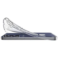 Étui rigide ajusté Crystal Flex MagFit de Spigen pour Galaxy S25 FE - Blanc transparent
