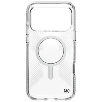 Speck Presidio Perfect-Clear Grip Fitted Hard Shell Case with MagSafe for iPhone 17 Pro Max - Clear/Silver