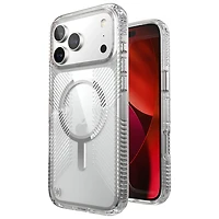 Speck Presidio Perfect-Clear Grip Fitted Hard Shell Case with MagSafe for iPhone 17 Pro Max - Clear/Silver