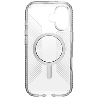 Speck Presidio Perfect-Clear Grip Fitted Hard Shell Case with MagSafe for iPhone 17 - Clear/Silver