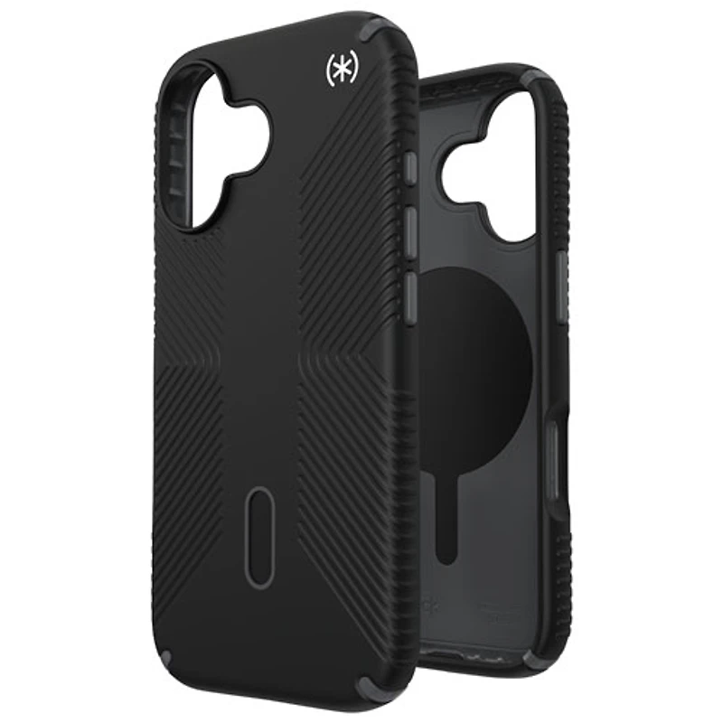 Speck Presidio2 Pro Fitted Hard Shell Case with MagSafe for iPhone 17 - Black/White