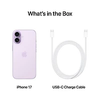 iPhone 17 de 512 Go d'Apple avec Freedom Mobile - Lavande - Paiement Balance mensuel