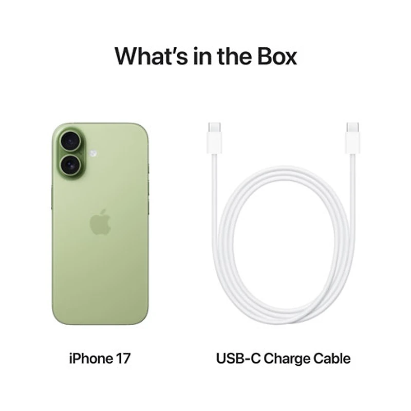 iPhone 17 de 512 Go d'Apple avec Koodo - Sauge - Forfaits Balance sélectionnés