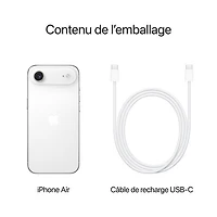 iPhone Air de Go d'Apple avec Koodo - Blanc nuage