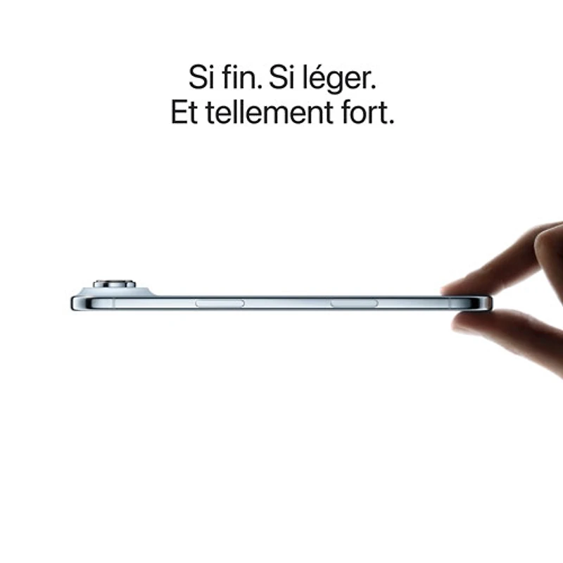 iPhone Air de 256 Go d'Apple avec Freedom Mobile - Or clair - Paiement Balance mensuel