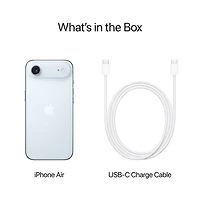 iPhone Air de 512 Go d'Apple avec Freedom Mobile - Bleu ciel - Paiement Balance mensuel