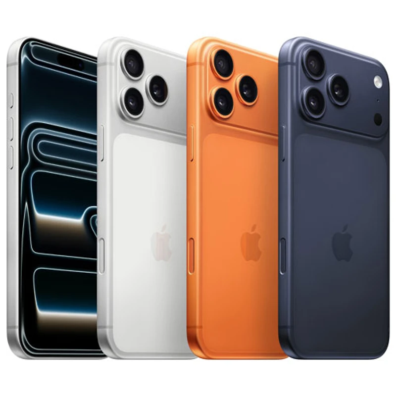 iPhone 17 Pro Max de 512 Go d'Apple avec Bell - Orange cosmique - Financement mensuel