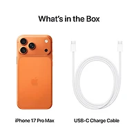 iPhone 17 Pro Max de 512 Go d'Apple avec Bell - Orange cosmique - Financement mensuel