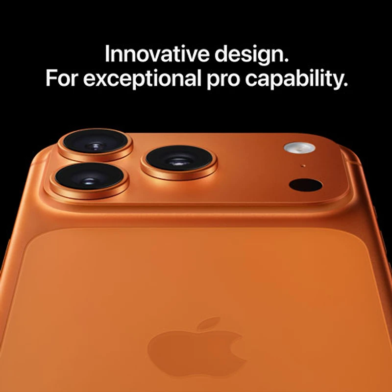 iPhone 17 Pro Max de 512 Go d'Apple avec Bell - Orange cosmique - Financement mensuel