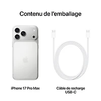 Virgin Plus Apple iPhone 17 Pro Max 256GB - Silver - Monthly Financing