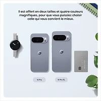 Pixel 10 Pro XL 256 Go de Google - Noir volcanique - Déverrouillé