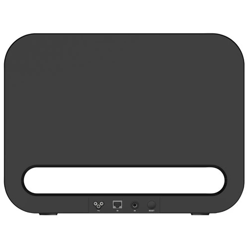 Haut-parleur d'extrêmes graves sans fil 8 po 250 W Sub Pro de WiiM - Noir très lustré