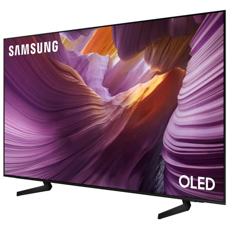 Téléviseur intelligent Tizen DELO HDR UHD 4K de po série S84F de Samsung (QN77S84FAEXZC) - 2025