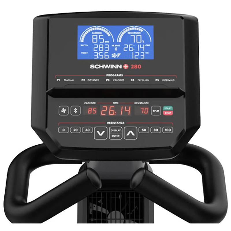 Vélo à position allongée 280 de Schwinn Fitness - Abonnement gratuit de 2 mois à JRNY*