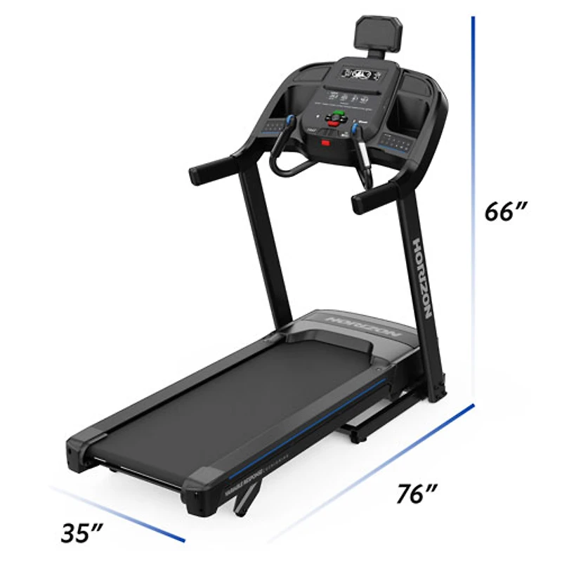 Horizon Fitness 7.0AT Folding Treadmill - Free 2-Month JRNY Membership*