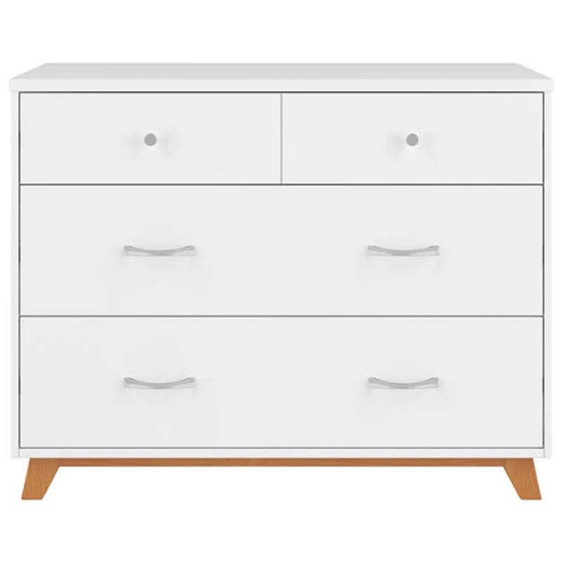 Commode moderne à 3 tiroirs pour enfants Soho - Blanc/naturel