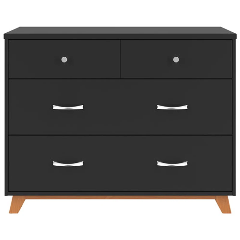Commode moderne à 3 tiroirs pour enfants Soho - Ébène