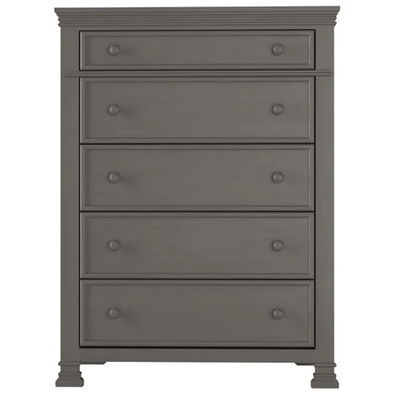 Westgate Traditional 5-Drawer Kids Chest - Chelsea Grey