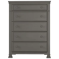 Westgate Traditional 5-Drawer Kids Chest - Chelsea Grey