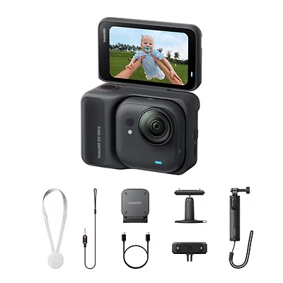 Insta360 Go Ultra Waterproof 4k 360° Sports Camera Creator Bundle