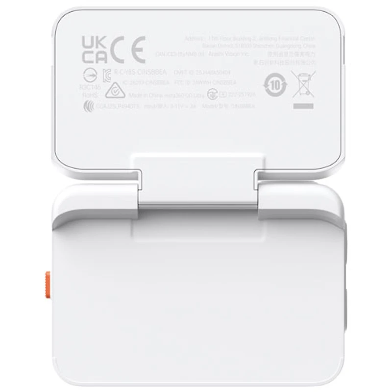 Ensemble de création pour caméra de sport étanche 4K 360° Go Ultra d'Insta360 - Blanc