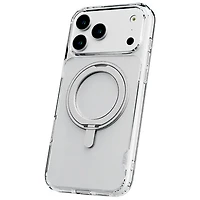 Étui rigide ajusté Glide 360 de TUFF8 avec MagSafe pour iPhone 17 Pro Max - Transparent