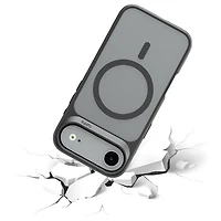 Étui souple ajusté GlideGuard de TUFF8 avec MagSafe pour iPhone Air - Noir fumé