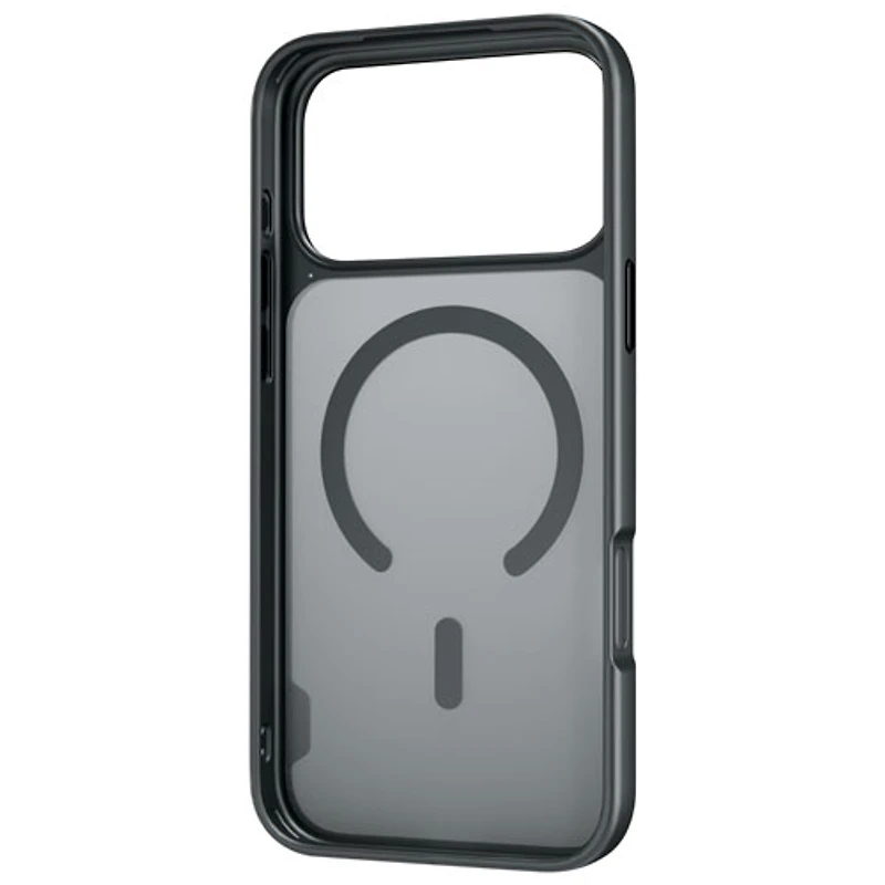 TUFF8 GlideGuard Fitted Soft Shell Case with MagSafe for iPhone 17 Pro Max - Smoke Black