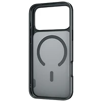 TUFF8 GlideGuard Fitted Soft Shell Case with MagSafe for iPhone 17 Pro Max - Smoke Black