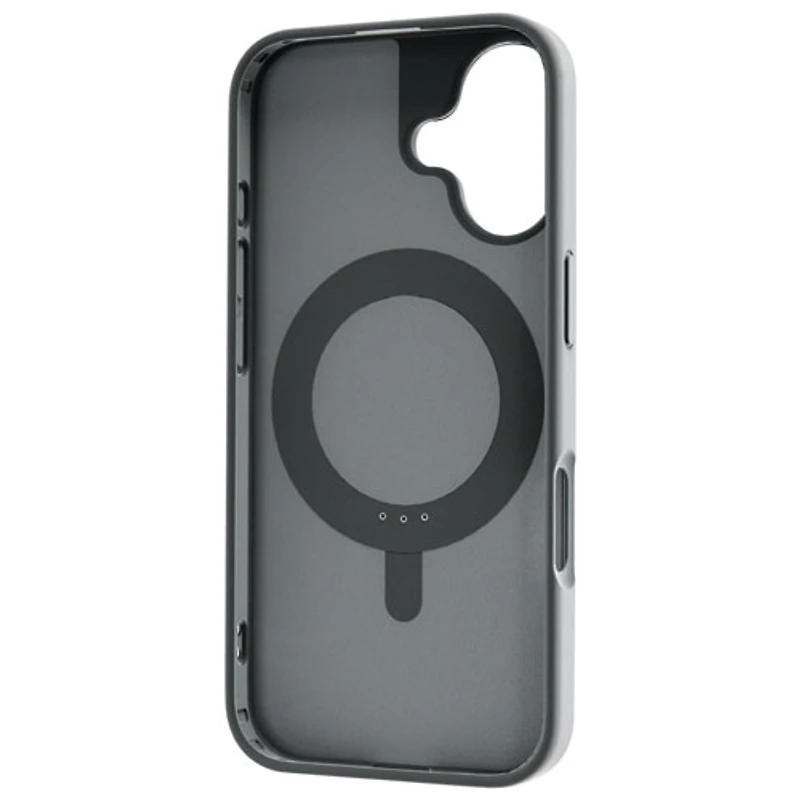 TUFF8 Glide 360 Fitted Hard Shell Case with MagSafe for iPhone 17 - Smoke Black