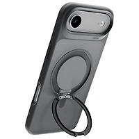 Étui rigide ajusté Glide 360 de TUFF8 avec MagSafe pour iPhone Air - Noir fumé