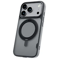TUFF8 Glide 360 Fitted Hard Shell Case with MagSafe for iPhone 17 Pro - Smoke Black
