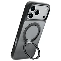 TUFF8 Glide 360 Fitted Hard Shell Case with MagSafe for iPhone 17 Pro Max - Smoke Black