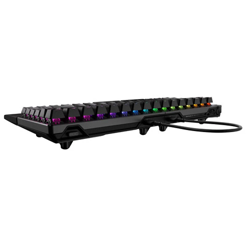 Clavier de jeu divisé à 75 % Bluetooth M703 ROG Falcata d'ASUS - Noir