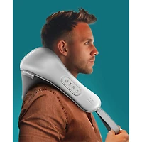 HoMedics Cordless Shiatsu Neck & Shoulder Massager with Heat (NMS-275H-CA) - Grey