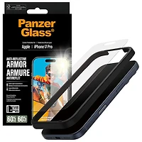 Protecteur d'écran en verre antireflet de PanzerGlass pour iPhone 17 Pro