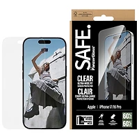 Protecteur d'écran en verre ultralarge SAFE de PanzerGlass pour iPhone 17