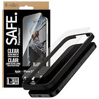 Protecteur d'écran en verre ultralarge SAFE de PanzerGlass pour iPhone 17
