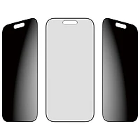 Protecteur d'écran en verre de confidentialité double sens de PanzerGlass pour iPhone 17/ Pro
