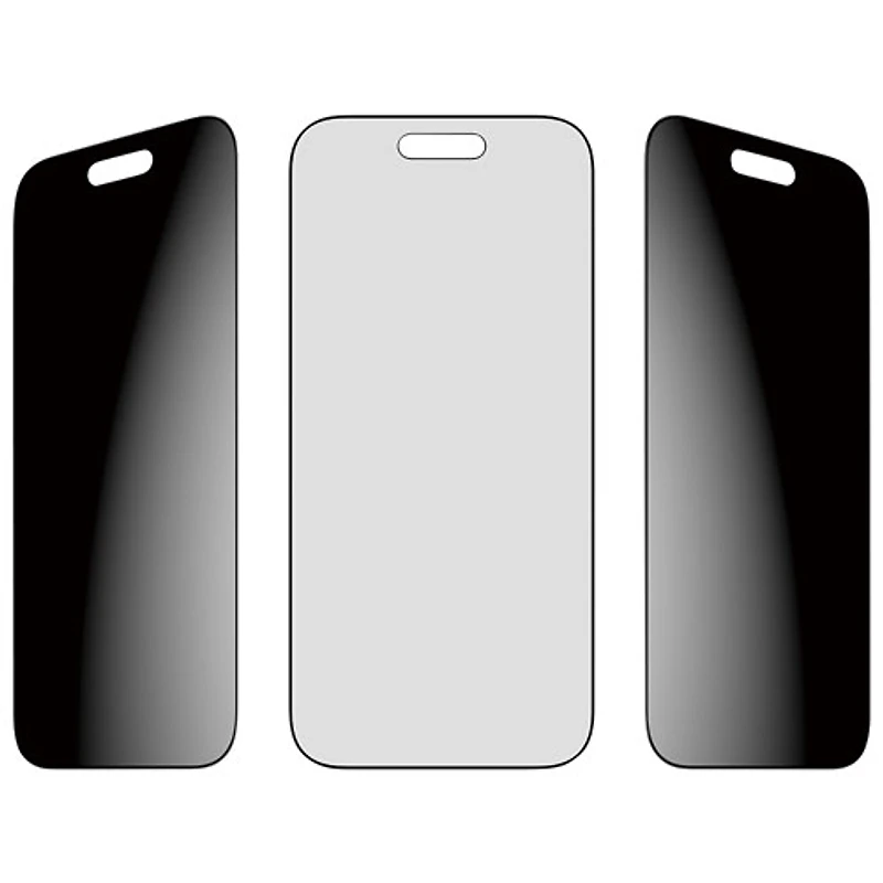 Protecteur d'écran en verre de confidentialité double sens de PanzerGlass pour iPhone Air