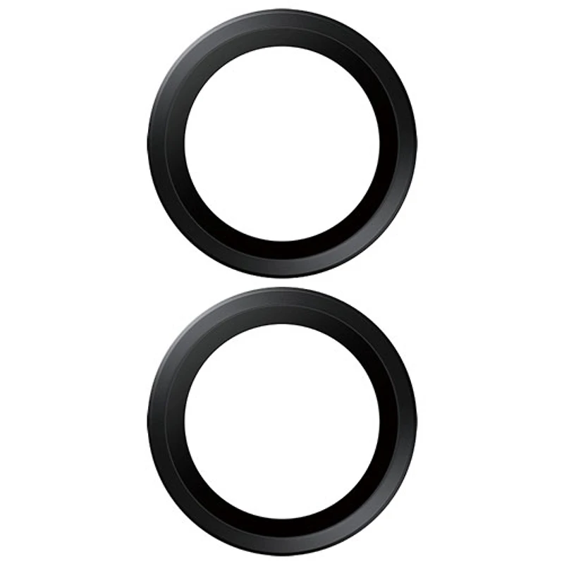 Protecteur d'objectif en métal noir Hoops de PanzerGlass pour iPhone 17
