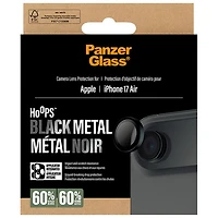 Protecteur d'objectif en métal noir Hoops de PanzerGlass pour iPhone Air