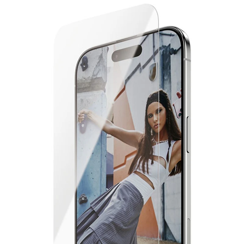 Protecteur d'écran en verre ultralarge SAFE de PanzerGlass pour iPhone Air