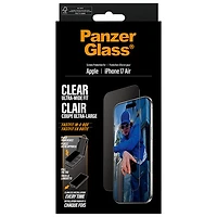 Protecteur d'écran en verre ultralarge de PanzerGlass pour iPhone Air